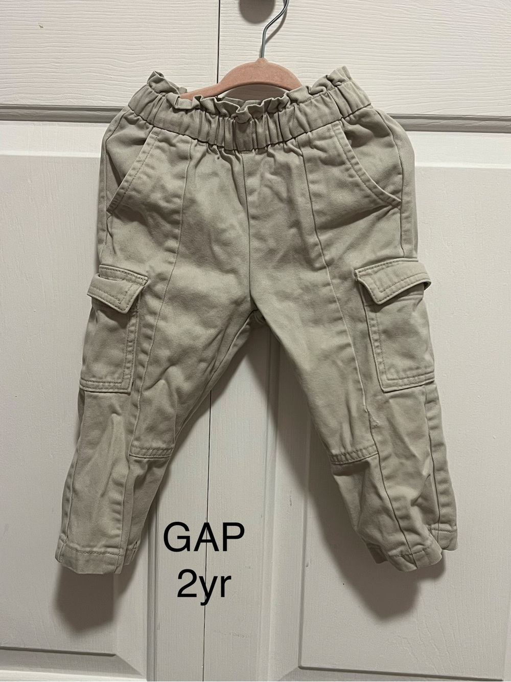 GAP Olive Green Cargo Jogger Pants
